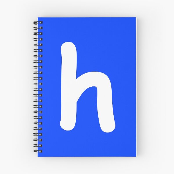 Item preview, Letter h Lower Case Alphabet Birthday Gift designed and sold by Shariss.