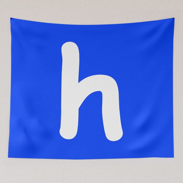 Item preview, Letter h Lower Case Alphabet Birthday Gift designed and sold by Shariss.