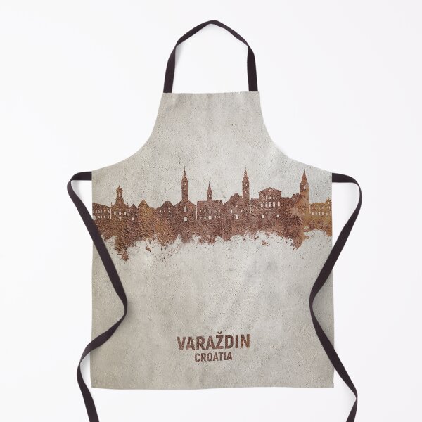 Artikelvorschau, Varaždin Croatia Skyline entworfen und verkauft von ArtPrints.