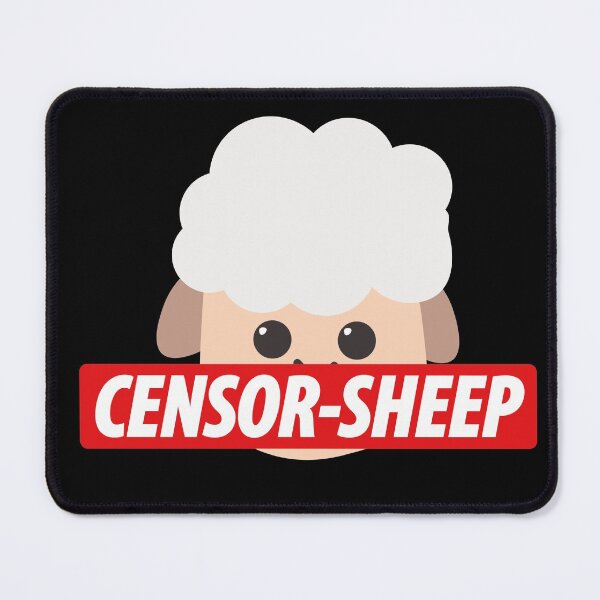 Item preview, Censored Sheep | Sheep Puns | Funny Gift designed and sold by Fluffy-Vectors.