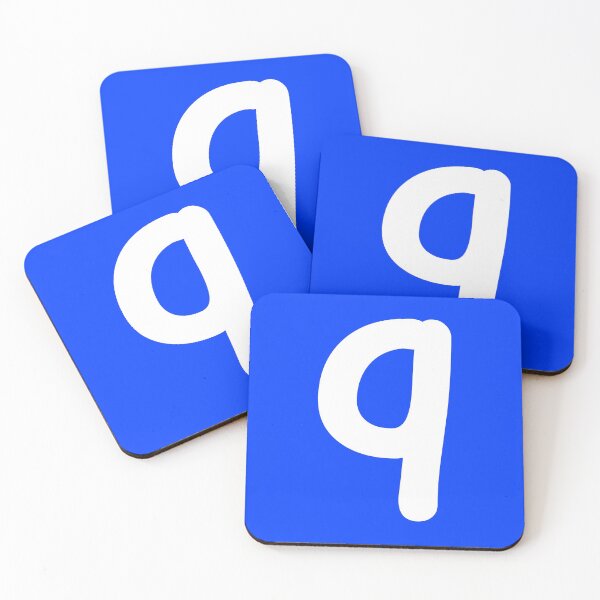 Item preview, Letter q Lower Case Alphabet Birthday Gift designed and sold by Shariss.