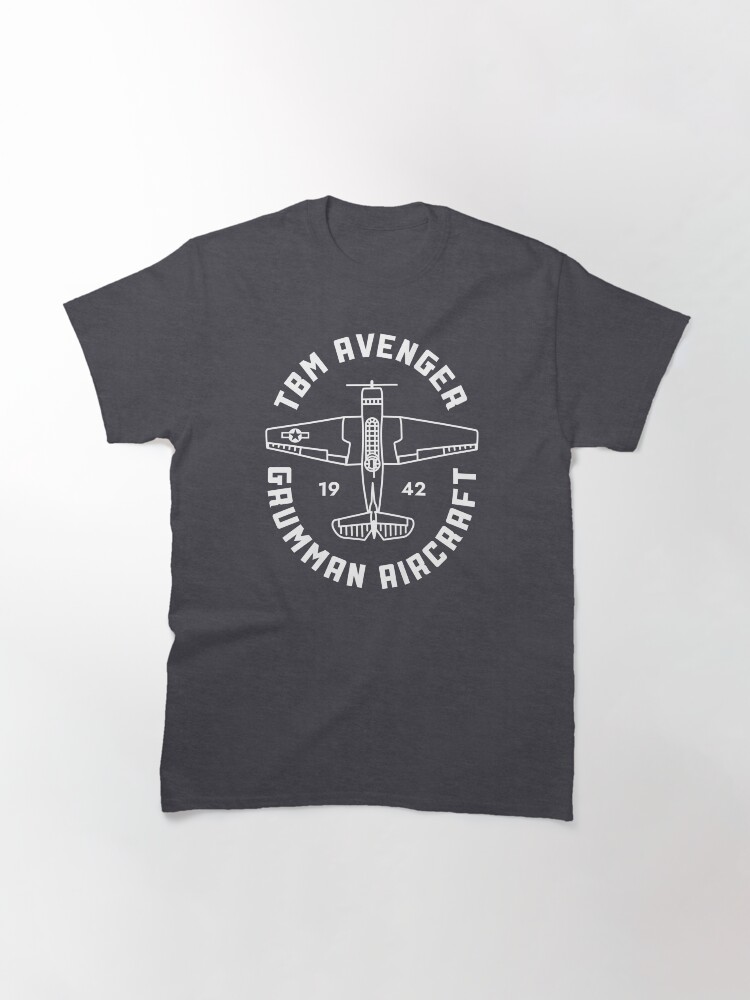 Thumbnail 2 of 7, Classic T-Shirt, TBF / TBM Avenger designed and sold by Aeronautdesign.