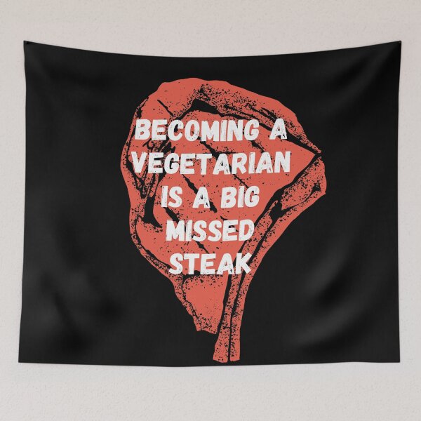 Item preview, Becoming a vegetarian is a big missed steak designed and sold by Caregiverology.