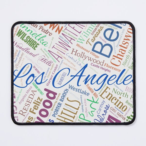 Item preview, Los Angeles Neighborhoods designed and sold by Montage-Madness.