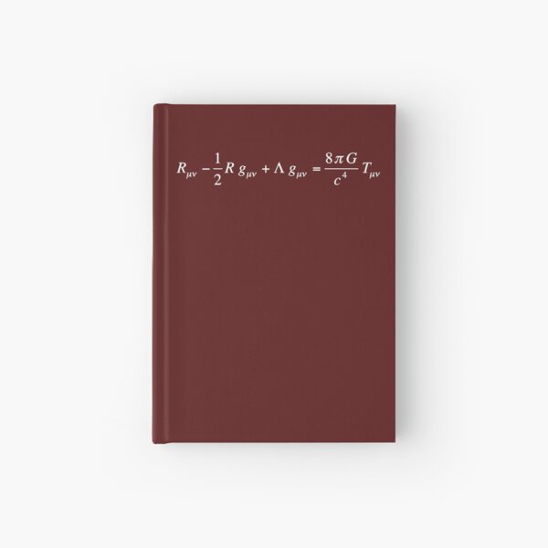 Item preview, Einstein field equation of general relativity brown version, physics and science designed and sold by NoetherSym.