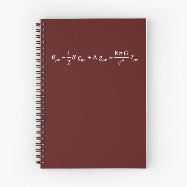 Item preview, Einstein field equation of general relativity brown version, physics and science designed and sold by NoetherSym.