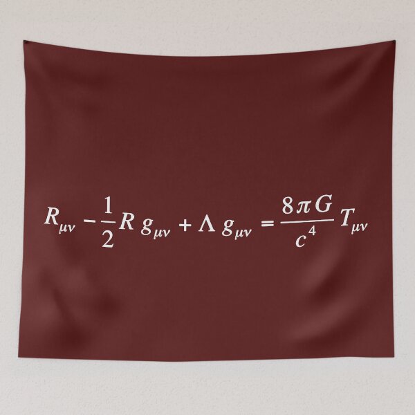 Item preview, Einstein field equation of general relativity brown version, physics and science designed and sold by NoetherSym.