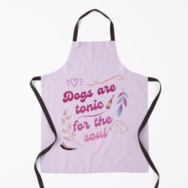 Item preview, Dogs Are Tonic For The Soul (shades of pink) designed and sold by kookycomet.
