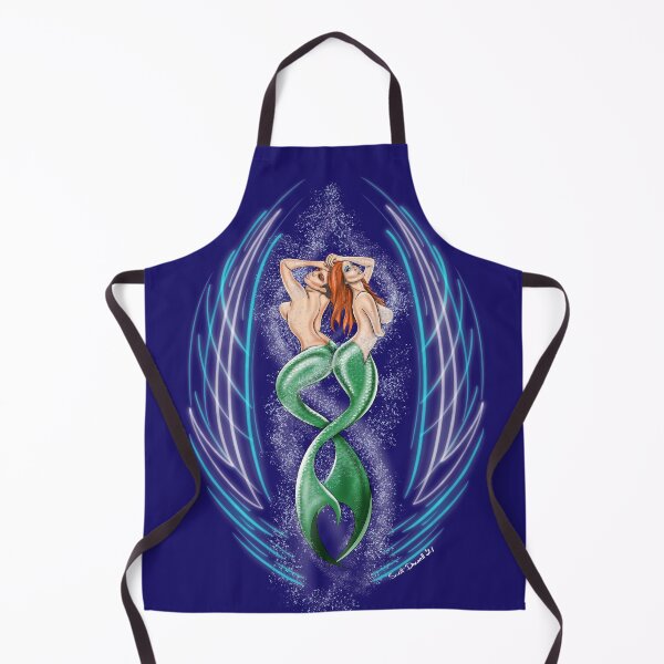 Item preview, Two mermaids in Pinstriping designed and sold by Scottdowell.