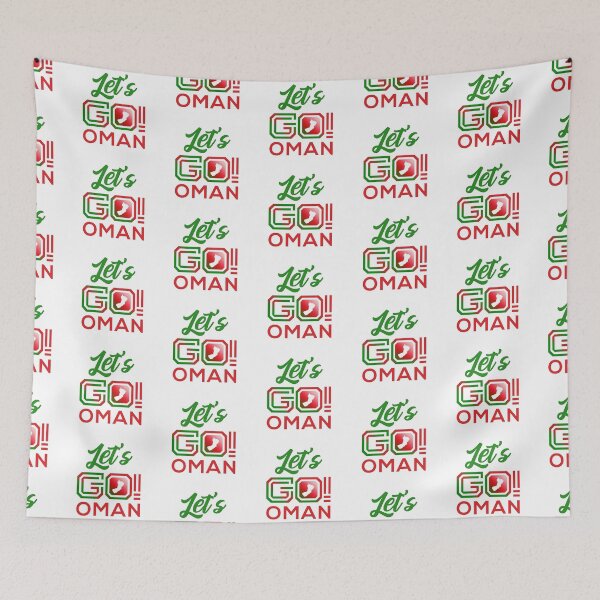 Item preview, LET'S GO OMAN MAP  designed and sold by MarkMotta.