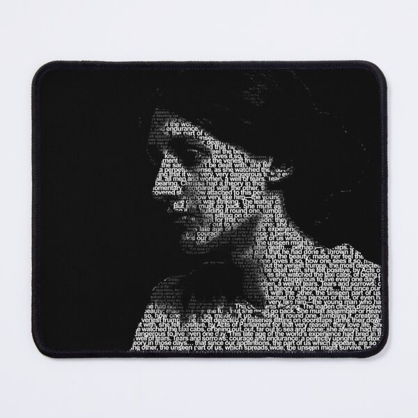 Item preview, Virginia Woolf - Word Portrait (white text from the opening of Mrs. Dalloway) designed and sold by goldenanchor.
