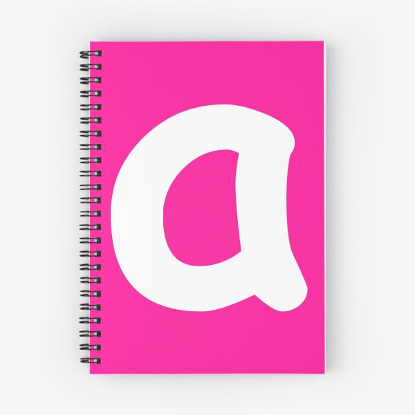 Item preview, Pink Letter a Lower Case Alphabet Girls Birthday Gift designed and sold by Shariss.