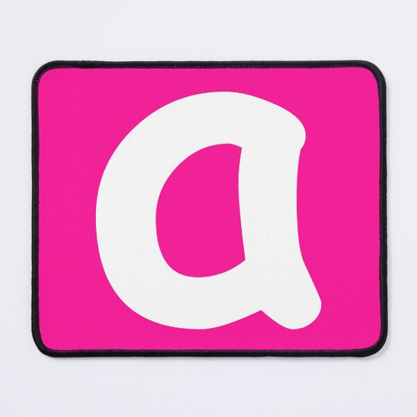 Item preview, Pink Letter a Lower Case Alphabet Girls Birthday Gift designed and sold by Shariss.