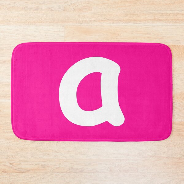 Item preview, Pink Letter a Lower Case Alphabet Girls Birthday Gift designed and sold by Shariss.