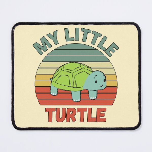 Item preview, My Little Turtle Retro Sunset designed and sold by Meek-Anime.