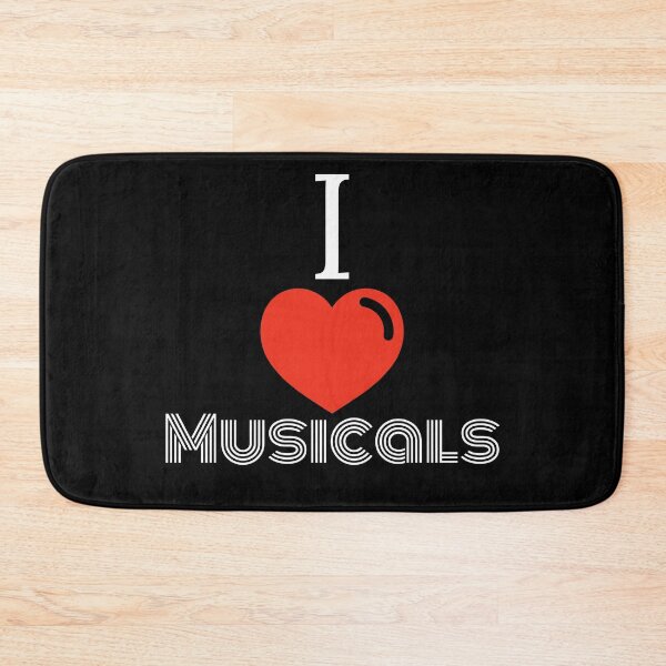 Item preview, I love musicals designed and sold by BeardedTree.