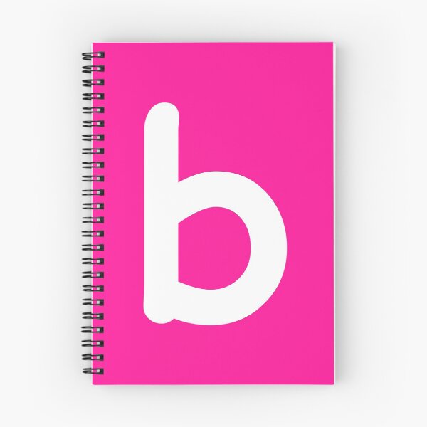 Item preview, Pink Letter b Lower Case Alphabet Girls Birthday Gift designed and sold by Shariss.
