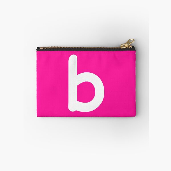 Item preview, Pink Letter b Lower Case Alphabet Girls Birthday Gift designed and sold by Shariss.