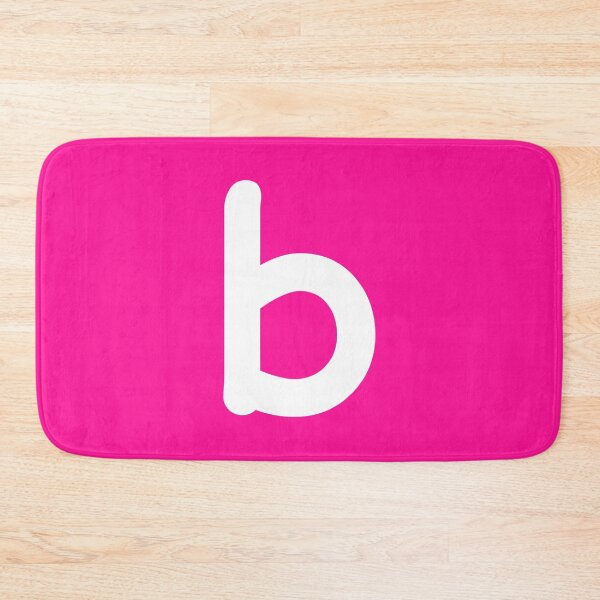 Item preview, Pink Letter b Lower Case Alphabet Girls Birthday Gift designed and sold by Shariss.