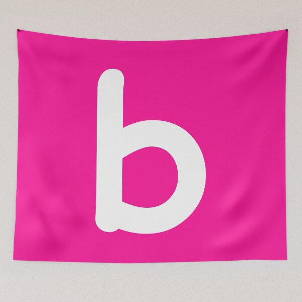 Item preview, Pink Letter b Lower Case Alphabet Girls Birthday Gift designed and sold by Shariss.