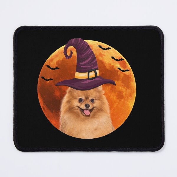 Item preview, Cute spitz dog with witch hat designed and sold by alaechamlal.