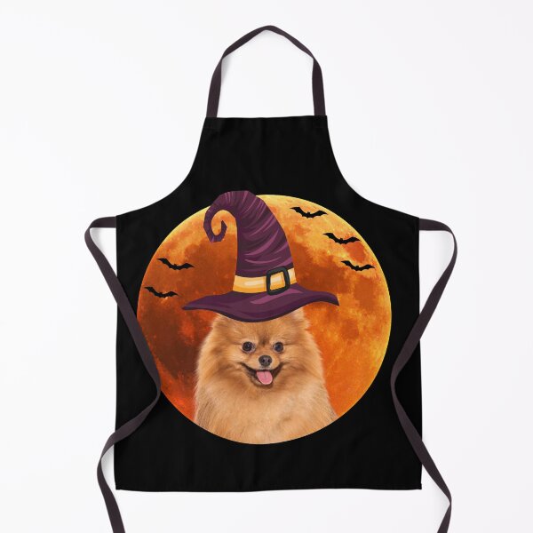 Item preview, Cute spitz dog with witch hat designed and sold by alaechamlal.