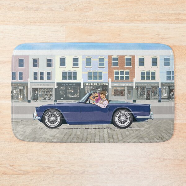 Item preview, Royal Blue coloured TR4 with optional wire wheels designed and sold by Bigs66.