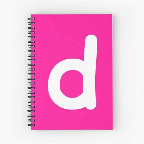 Item preview, Pink Letter d Lower Case Alphabet Girls Birthday Gift designed and sold by Shariss.
