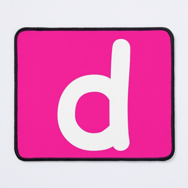Item preview, Pink Letter d Lower Case Alphabet Girls Birthday Gift designed and sold by Shariss.