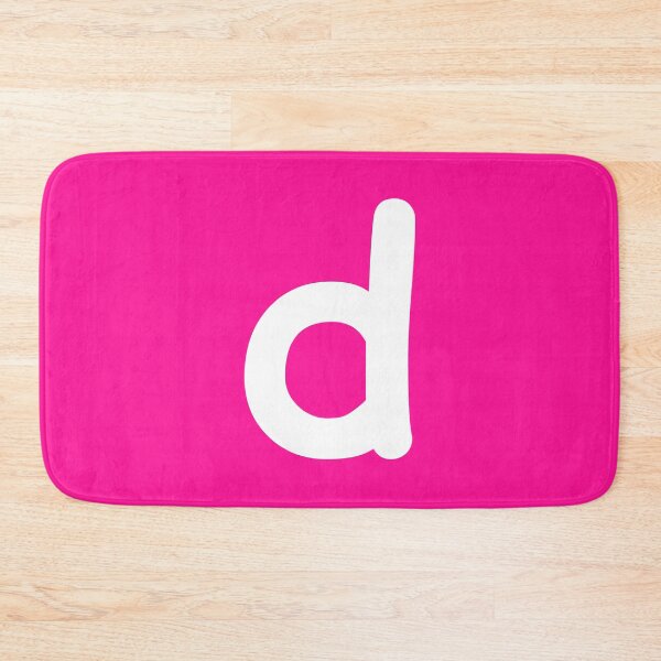Item preview, Pink Letter d Lower Case Alphabet Girls Birthday Gift designed and sold by Shariss.