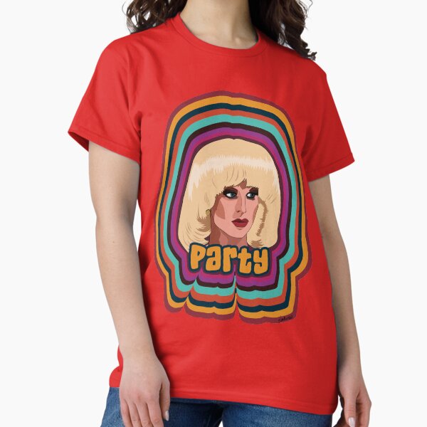 Vista previa del artículo con la obra «Katya Zamolodchikova - Fiesta», diseñado y vendido por LaurothyGayle.