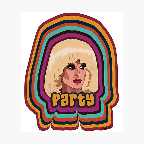 Aperçu de l'œuvre Katya Zamolodchikova - Fête créée et vendue par LaurothyGayle.