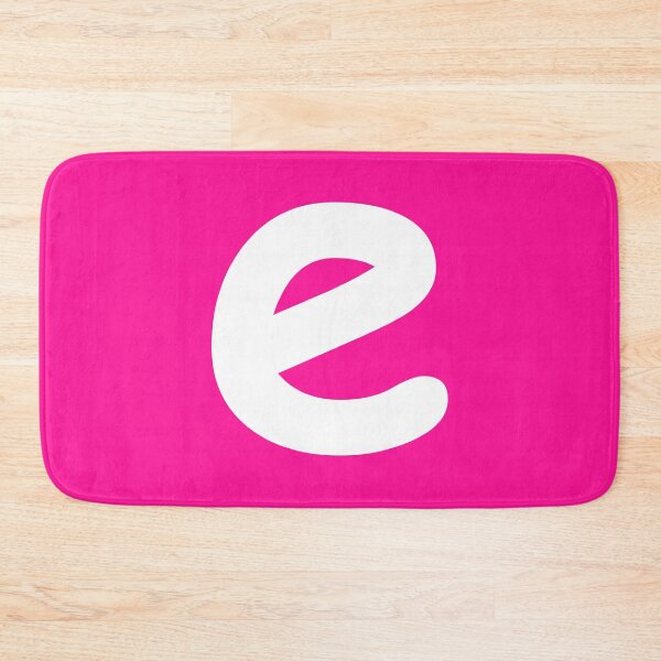 Item preview, Pink Letter e Lower Case Alphabet Girls Birthday Gift designed and sold by Shariss.