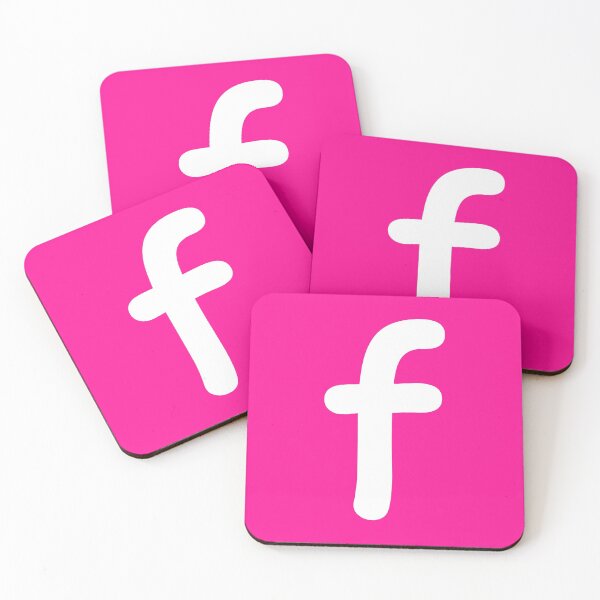 Item preview, Pink Letter f Lower Case Alphabet Girls Birthday Gift designed and sold by Shariss.