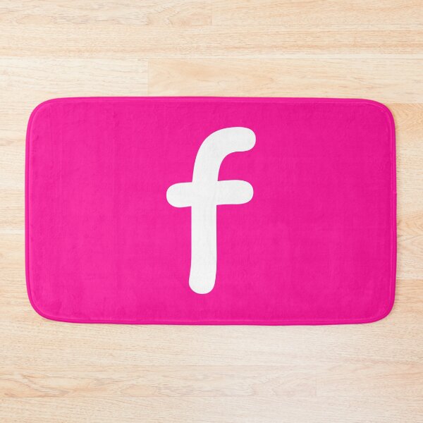 Item preview, Pink Letter f Lower Case Alphabet Girls Birthday Gift designed and sold by Shariss.