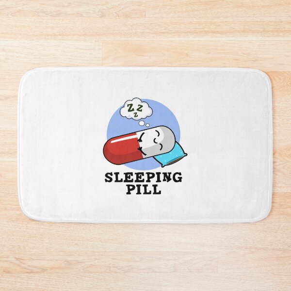 Item preview, Sleeping Pill Cute Medicine Puns designed and sold by punnybone.