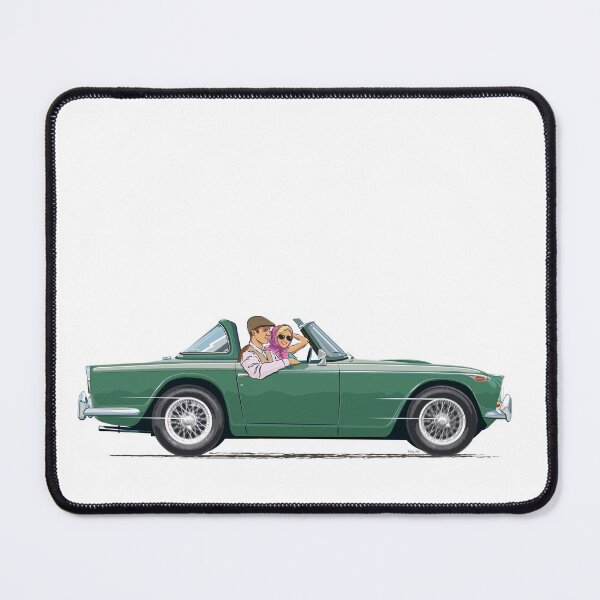 Item preview, RHD Conifer Green TR4a with Surrey Top and wire wheels  designed and sold by Bigs66.