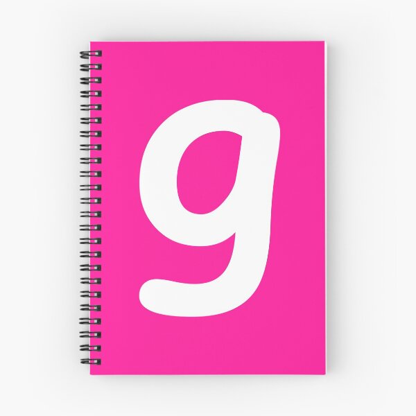 Item preview, Pink Letter g Lower Case Alphabet Girls Birthday Gift designed and sold by Shariss.