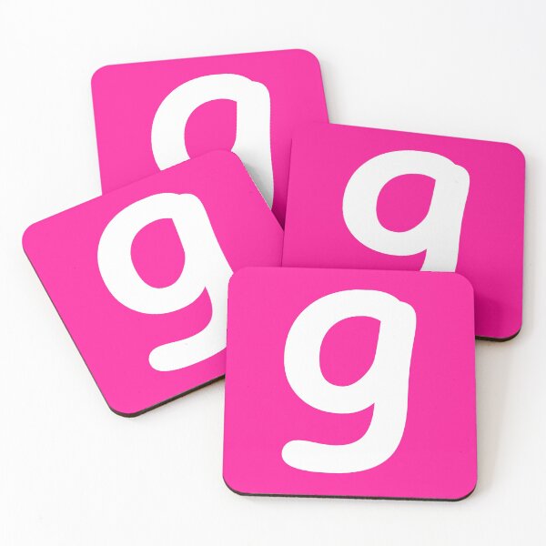 Item preview, Pink Letter g Lower Case Alphabet Girls Birthday Gift designed and sold by Shariss.