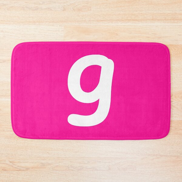 Item preview, Pink Letter g Lower Case Alphabet Girls Birthday Gift designed and sold by Shariss.