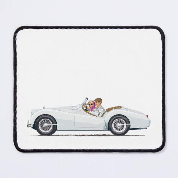Item preview, Sebring White TR3a – with optional wire wheels designed and sold by Bigs66.