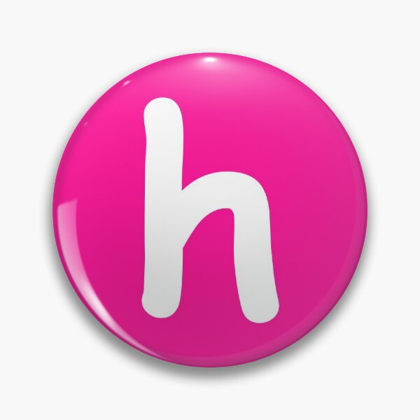 Item preview, Pink Letter h Lower Case Alphabet Girls Birthday Gift designed and sold by Shariss.
