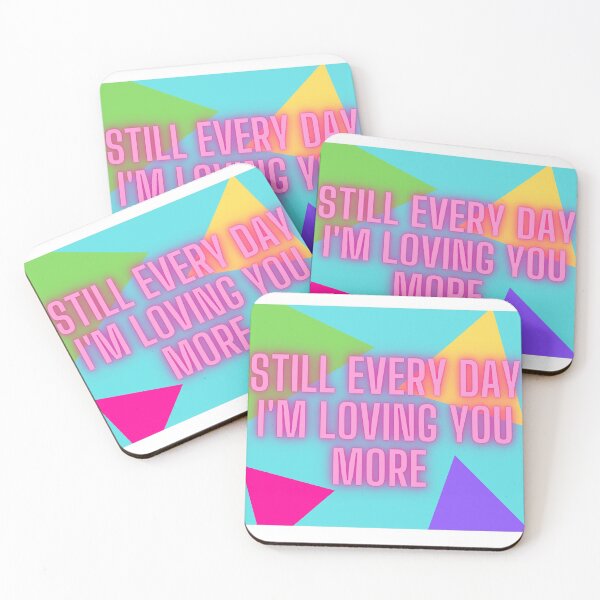 Item preview, Still Every Day I'm Loving You More - Triangles designed and sold by emalib.