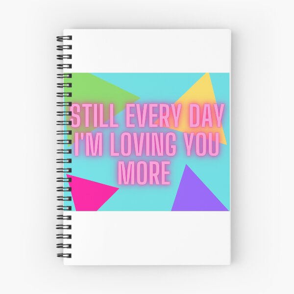 Item preview, Still Every Day I'm Loving You More - Triangles designed and sold by emalib.