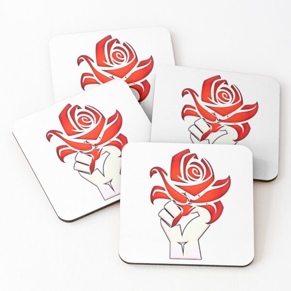 Item preview, Simple Rose Socialist Art Design designed and sold by Zareen Sayyed.