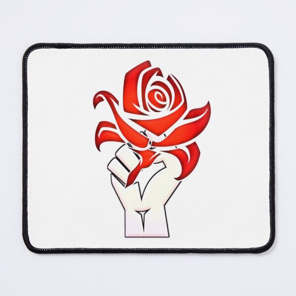 Item preview, Simple Rose Socialist Art Design designed and sold by Zareen Sayyed.