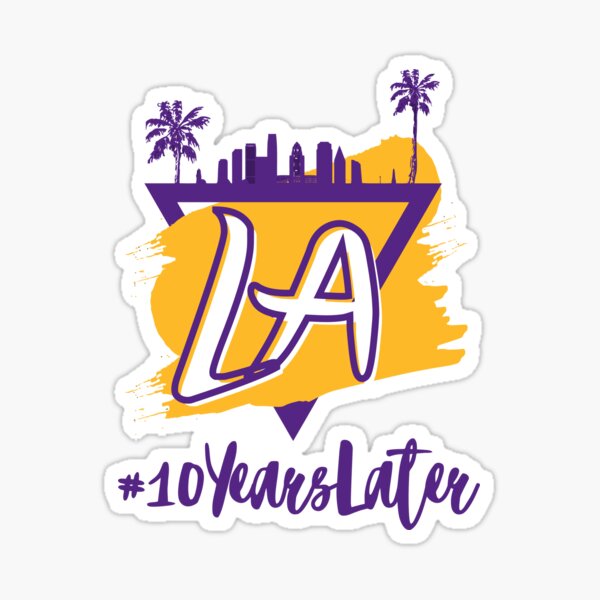 10 Years Later Sticker