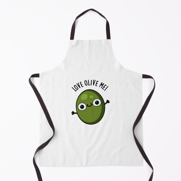 Item preview, Love Olive Me Cute Food Puns designed and sold by punnybone.