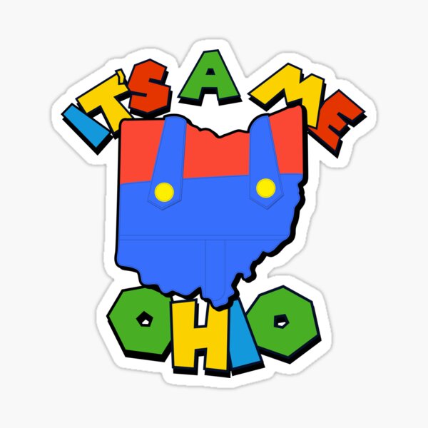 Item preview, It's A Me! Ohio! designed and sold by mbcreativellc.