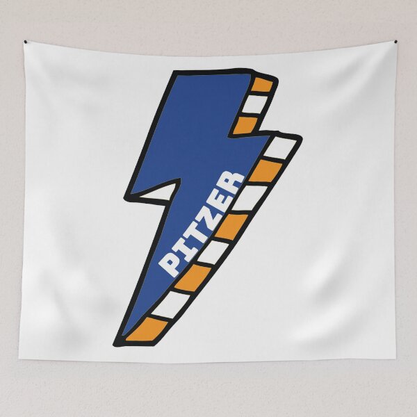 Item preview, Pitzer College Lightning Bolt designed and sold by kkosmicki.